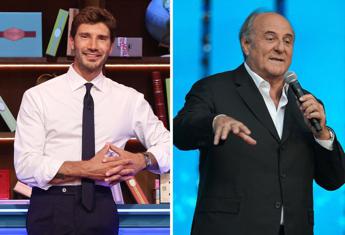 Ascolti tv 13 settembre, Gerry Scotti vince ancora la sfida con Stefano De Martino: Rai 1 insegue Canale 5 Ascolti tv 13 settembre, Gerry Scotti vince ancora la sfida con Stefano De Martino: Rai 1 insegue Canale 5