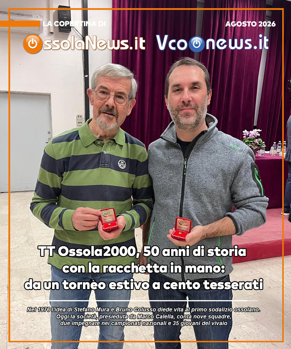 Nella foto a sinistra: Stefano Mura (fondatore e vicepresidente) e Marco Calella (presidente) Nella foto a sinistra: Stefano Mura (fondatore e vicepresidente) e Marco Calella (presidente)