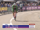 Giro del Belgio, Ganna secondo nella cronometro: vince Hayter