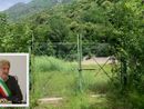 Il terreno dove doveva sorgere l'impianto di biogas e nel riquadro il sindaco Elio Fovanna Il terreno dove doveva sorgere l'impianto di biogas e nel riquadro il sindaco Elio Fovanna