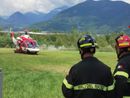 Escursionista in difficoltà al Monte Leone, recuperato dall'elicottero dei vigili del fuoco