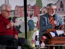 Bruno Gambarotta e Piero Bianucci a ''Sentieri e pensieri' Bruno Gambarotta e Piero Bianucci a ''Sentieri e pensieri'