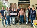 L'Associazione Moto Vigezzo dona 500 euro al Gruppo Alpini di Druogno