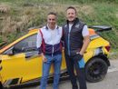 L'equipaggio Caffoni-Natoli in gara al Rally di Alba