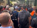 Protestano i frontalieri per la situazione di disagio a Iselle  FOTO