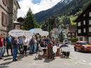 Azione contro il traffico di aggiramento, Wassen UR. Foto: Iniziativa delle Alpi – Luca Rosso