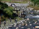 Foto: una gara di pesca nel torrente Ovesca a Villadossola