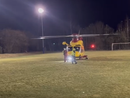 Malesco, riuscito il test con l'eliambulanza in notturna   VIDEO