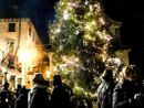 Accensione dell'Albero di Natale al Santuario di Re