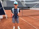 Tennis, il giovanissimo ossolano Federico Spadone al Foro Italico di Roma Tennis, il giovanissimo ossolano Federico Spadone al Foro Italico di Roma
