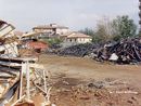 L'area come era tanti anni fa alcuni mesi dopo lo stop dell'attvità lavorativa