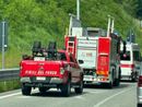 Auto si ribalta tra Santa Maria e  Druogno
