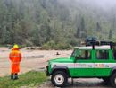 Torrente Anza ingrossato dalle forti piogge, Bonacci: &quot;Situazione sotto controllo&quot; FOTO