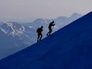 Il meteo avverso ferma l'impresa di Marcello Ugazio sul Monte Leone