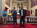 Il fisarmonicista Marco Valenti in concerto al santuario della Madonna della Neve