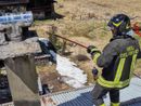 Macugnaga: incendio a una canna fumaria