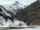 Cresce il progetto di "snowfarming" a Riale: 10mila metri cubi di neve accumulata sotto i teli termici