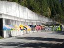 Un murales per celebrare l'ultimo scatto di Marco Pantani
