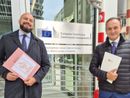 L'assessore Marrone e il presidente Cirio a Bruxelles