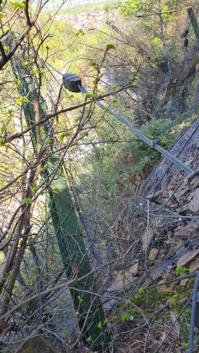 Frana a Bognanco, provinciale chiusa per tutta la notte