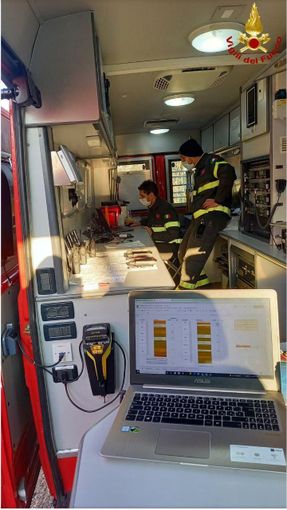 Esercitazione dei Vigili del Fuoco per affrontare le calamità naturali