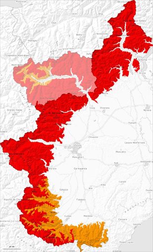 Pasqua ad alto rischio valanghe: allerta massima sulle Alpi piemontesi