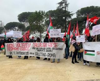 Rete antisionista in corteo a Basilica di San Paolo: &quot;Giubileo contro genocidio e guerre&quot;