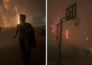 Los Angeles, la fuga dall'inferno di fuoco: &quot;E' finita&quot; - Video