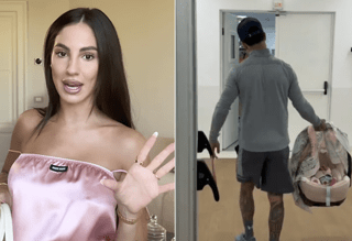 Giulia De Lellis torna a casa dopo il parto, le parole per Tony Effe: "Non mi ha mai lasciata"