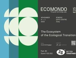 2G Italia a Ecomondo, cogenerazione motore della transizione