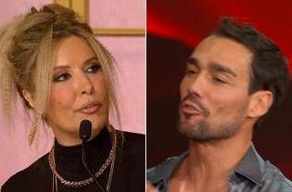 Ballando, Lucarelli 'punzecchia' Fognini e lui risponde: "Dobbiamo litigare?"
