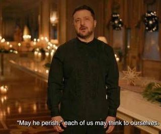 Zelensky, il messaggio di Natale: 'Possa morire', la frase (su Putin?) fa discutere
