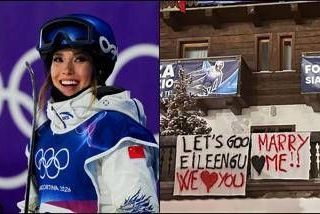 "Eileen Gu ti amo, sposami": Livigno 'pazza' per la stella del freestyle alle Olimpiadi "Eileen Gu ti amo, sposami": Livigno 'pazza' per la stella del freestyle alle Olimpiadi