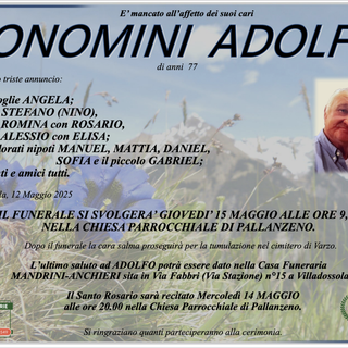Bonomini Adolfo di anni 77