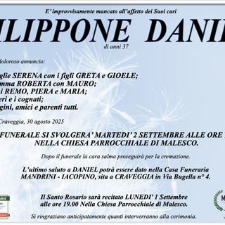 Filippone Daniel di anni 37