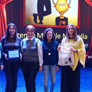 Nella foto Maurizio D'Andrea, Gaia Pisola, Silvana Pirazzi, Cinzia Cirillo, Aurora Tori