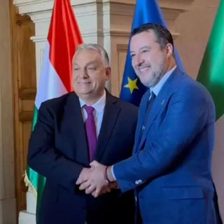 Salvini incontra Orban “Dura critica a Green Deal e a politiche suicide Ue”