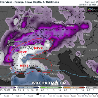Possibile neve a bassa quota su tutto il Vco