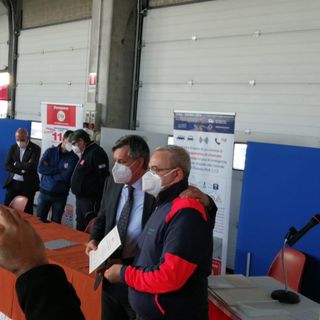 Attestato di riconoscimento ad Anpas per il servizio al Numero Verde Sanitario