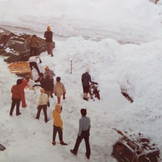 Neve di primavera a Domodossola