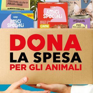Colletta alimentare per gli animali nei negozi Nova Coop
