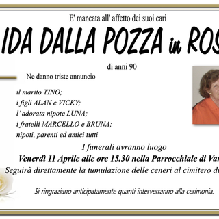 Ida Dalla Pozza in Rossi di anni 90