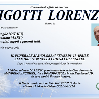 Bigotti Lorenzo di anni 61