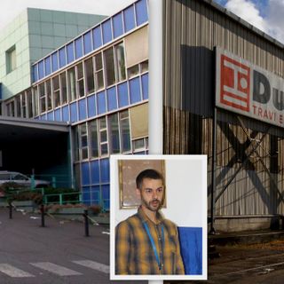 A sinistra l'Alessi di Omegna, a destra la Travi e Profilati di Pallanzeno; nel riquadro Marco Marceddu della Fiom