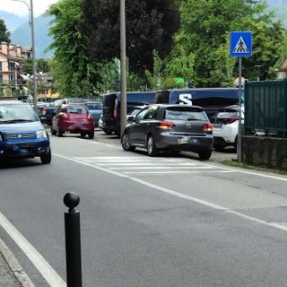 Il parcheggio di via Zonca