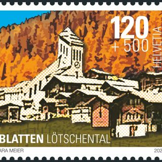 Un francobollo per aiutare Blatten, il paese svizzero travolto dal ghiacciaio