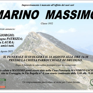 Marino Massimo classe 1952