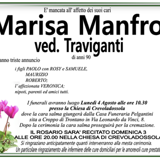 Marisa Manfroi ved. Traviganti di anni 90