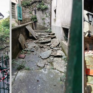 Circolazione vietata in via Sopra le mura a Vogogna