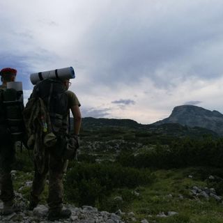 Il gruppo scout Reparti Giovani Esploratori alla Festa dell'Uva per trovare nuovi soci